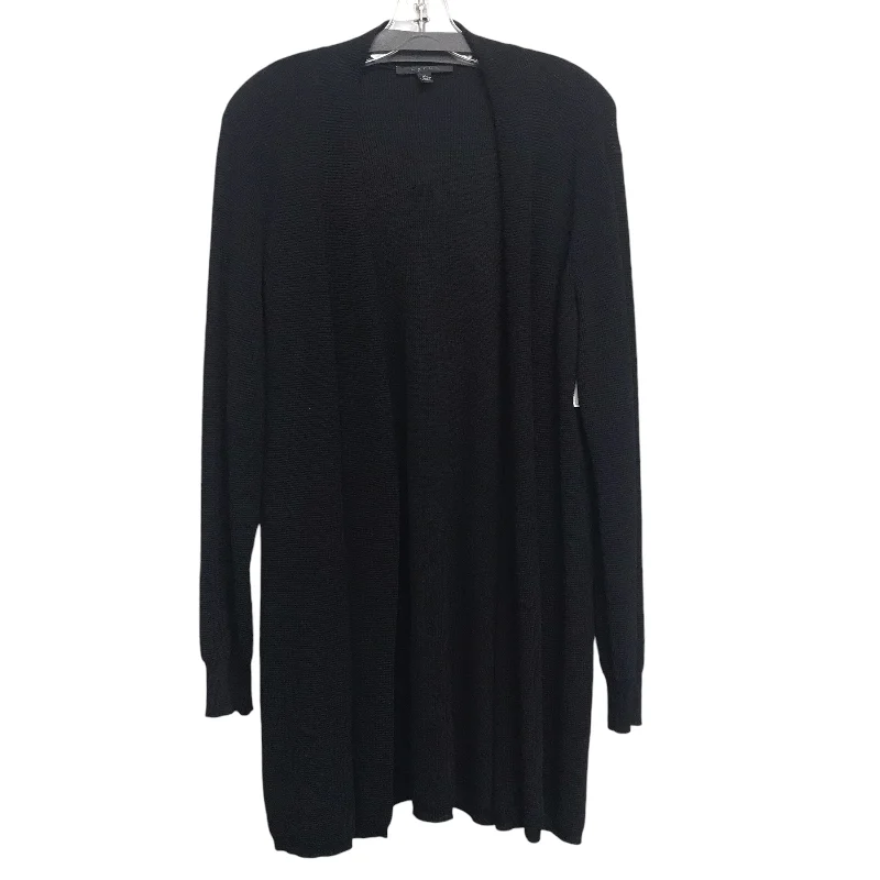 Now or Never Sweater Cardigan By Cyrus Knits In Black, Size:Xl