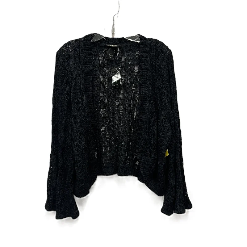 Extra Savings Sweater Cardigan By Lane Bryant In Black, Size: 2x
