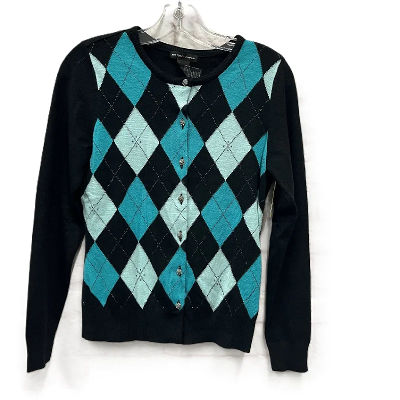 Limited Stock Sweater Cardigan By New York And Co In Black, Size: M