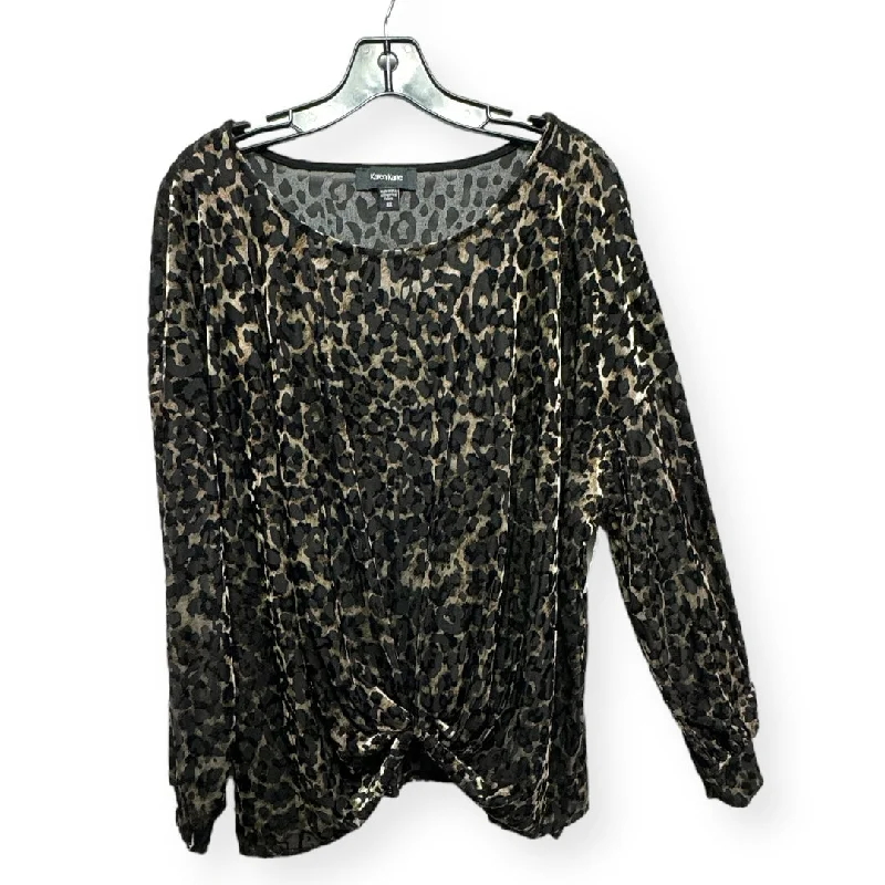 Limited Time Top Long Sleeve By Karen Kane  Size: 3x