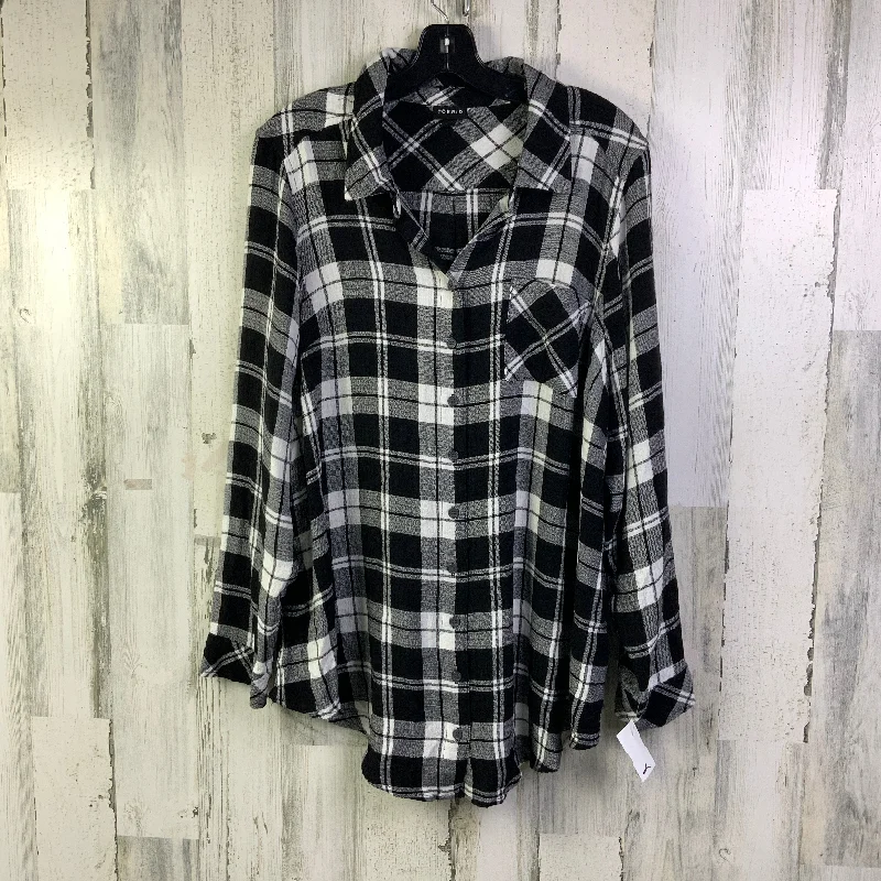 Anniversary Sale Top Long Sleeve By Torrid In Black, Size: L