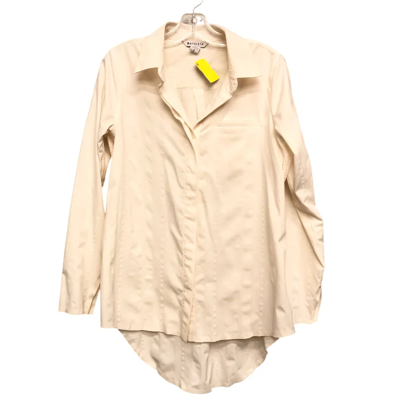 Massive Deals Top Ls By Athleta In Ivory, Size:S