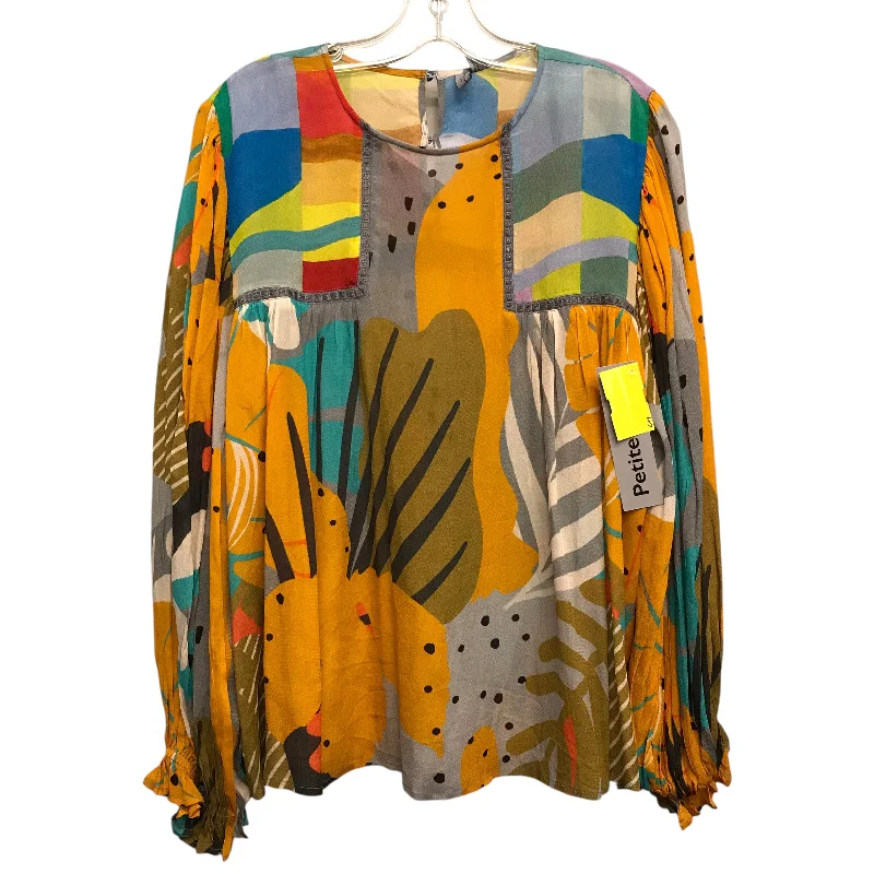 Don't Wait Top Ls By Blank London In Multi, Size:Mp