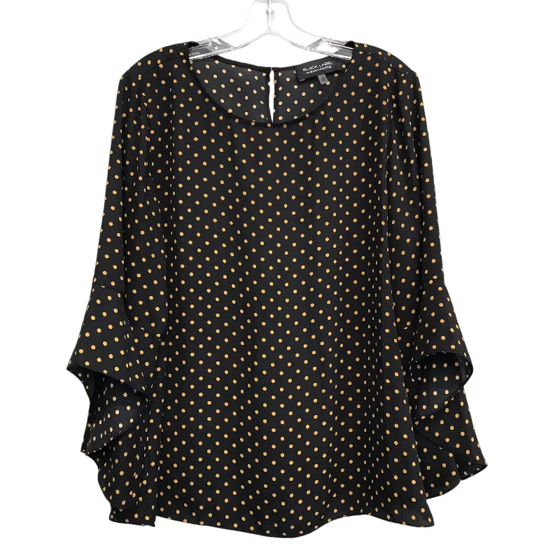 Fantastic Deals Top Ls By Evan-Picone In Black, Size:Xl