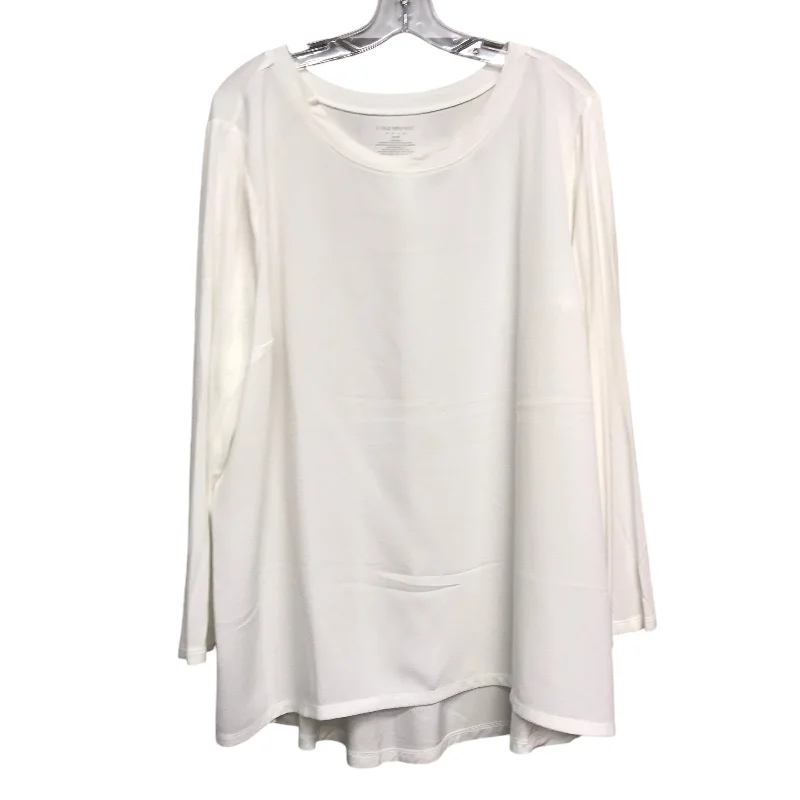 Big Discounts Top Ls By Lane Bryant In White, Size:1X