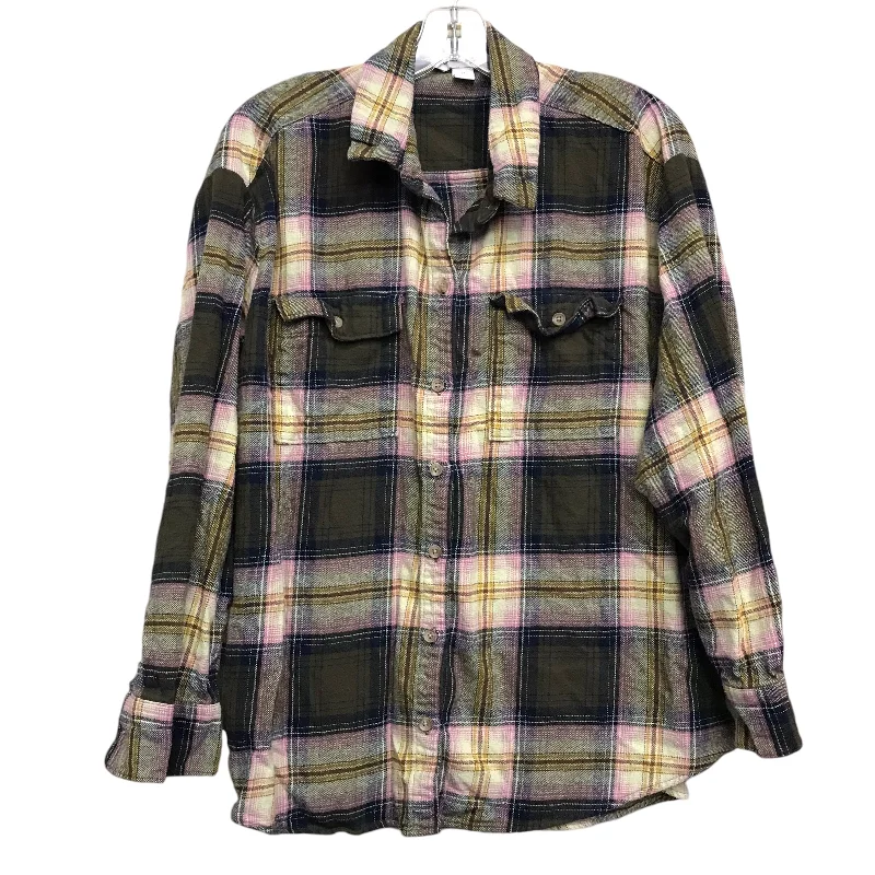 Lowest Prices Top Ls By Old Navy In Plaid Pattern, Size:Xl