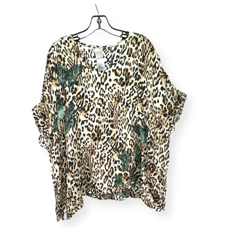 Deal Explosion Top Short Sleeve By Chicos  Size: S