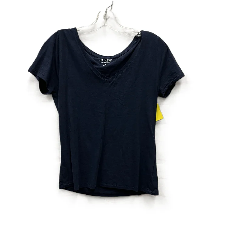 Big Discounts Top Short Sleeve By J. Crew In Blue, Size: S