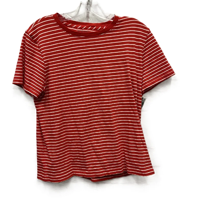 Early Access Top Short Sleeve By J. Crew In Red, Size: M