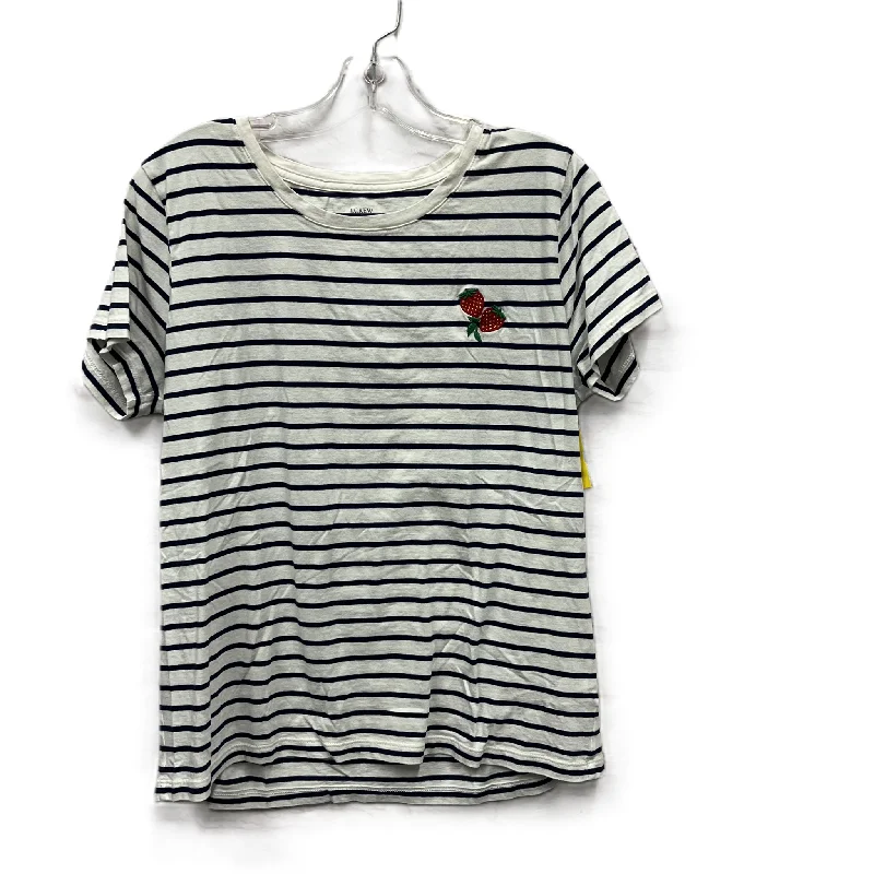 Super Sale Top Short Sleeve By J. Crew In White, Size: L