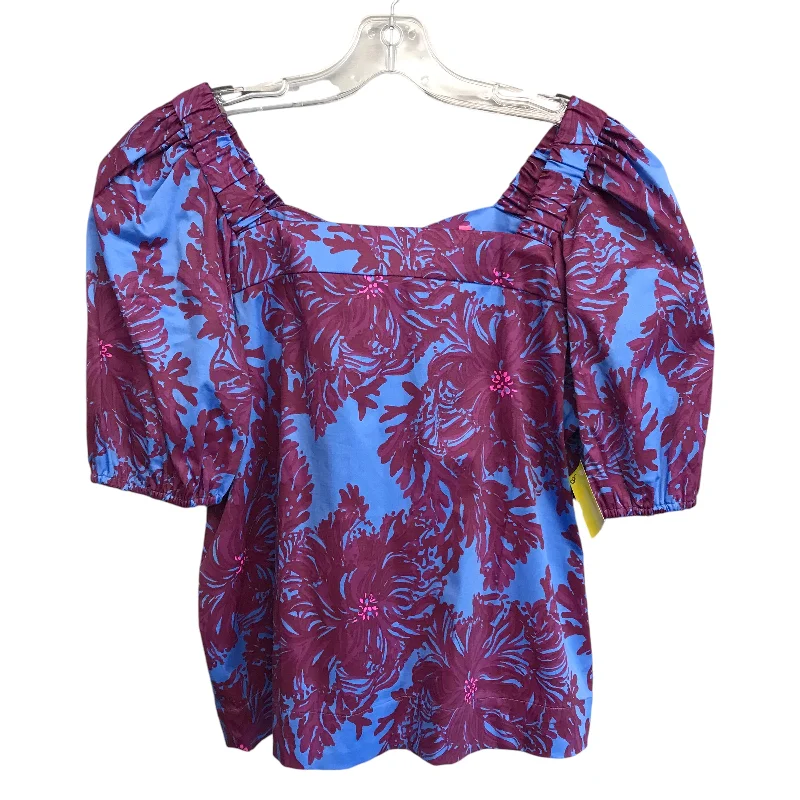 Flash Sale Top Ss Designer By Lilly Pulitzer In Multi, Size:S