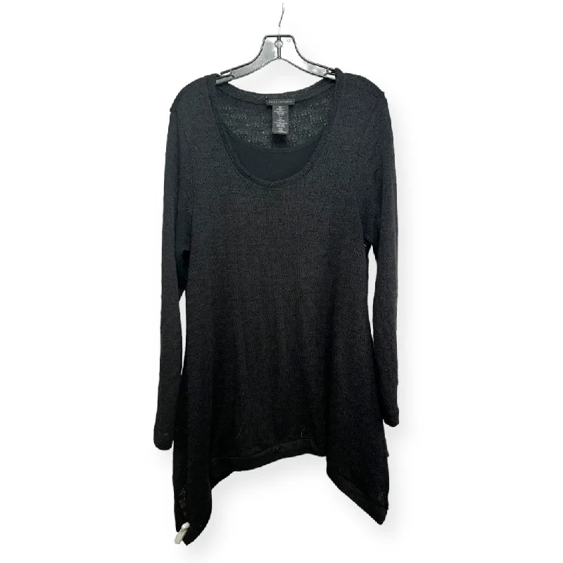 Hurry In Tunic Long Sleeve By Grace Elements  Size: 1x