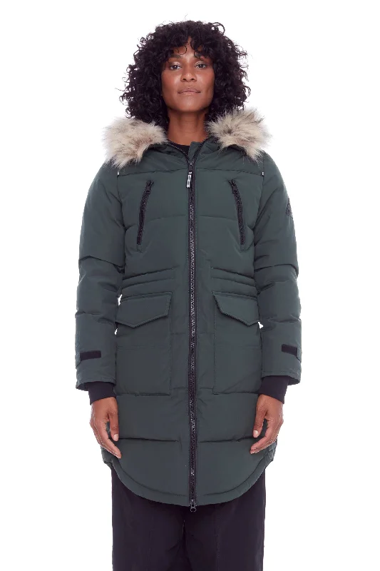 Price Rollback UKON | WOMEN'S VEGAN DOWN (RECYCLED) DRAWSTRING PARKA