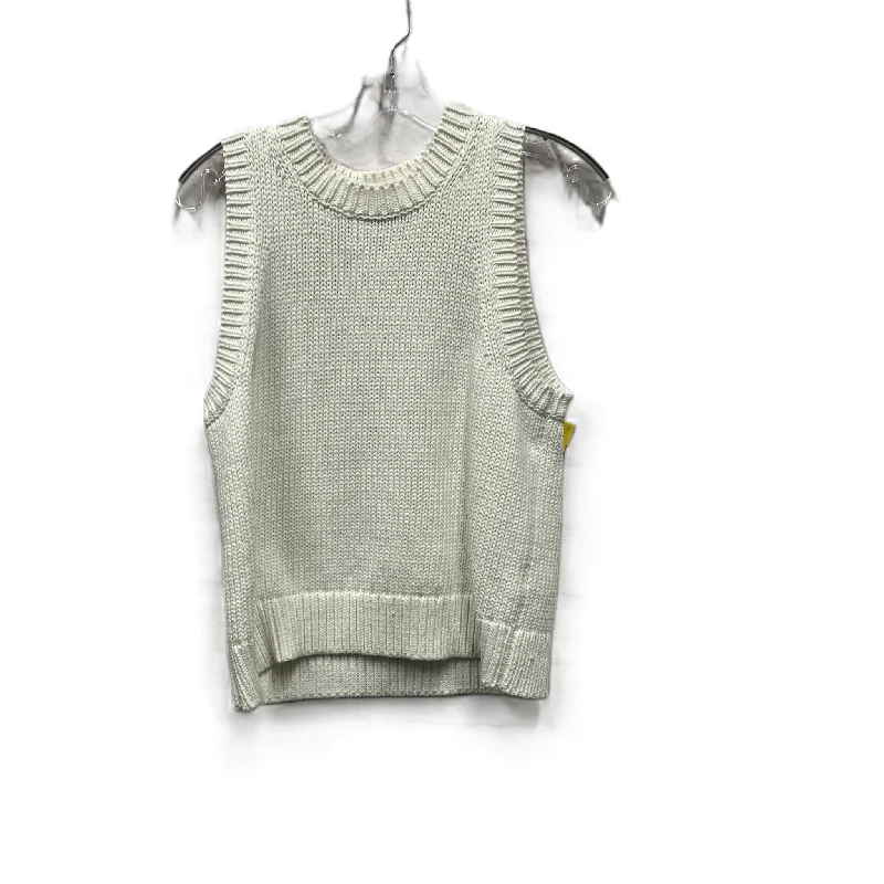 Best Bargains Vest Sweater By Vineyard Vines In White, Size: M
