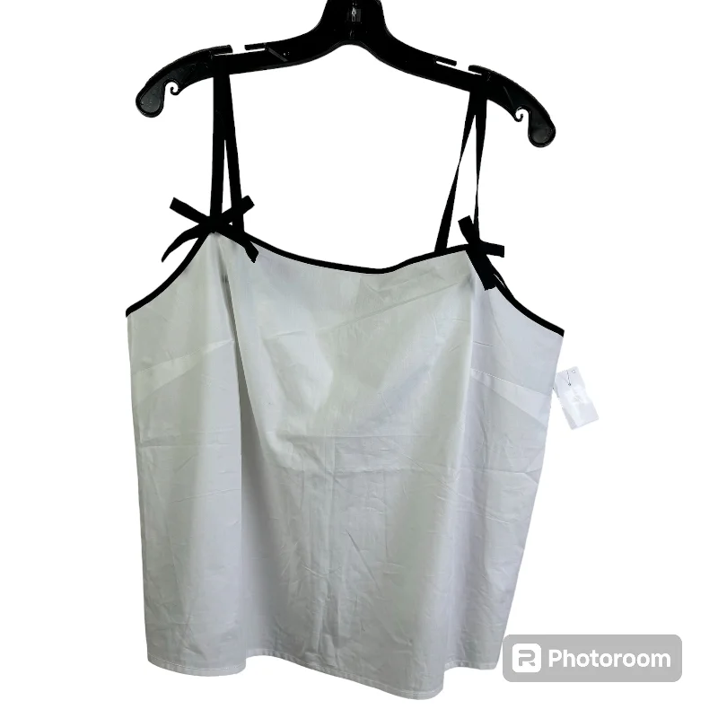 Savings Event White Blouse Sleeveless J. Crew, Size Xl