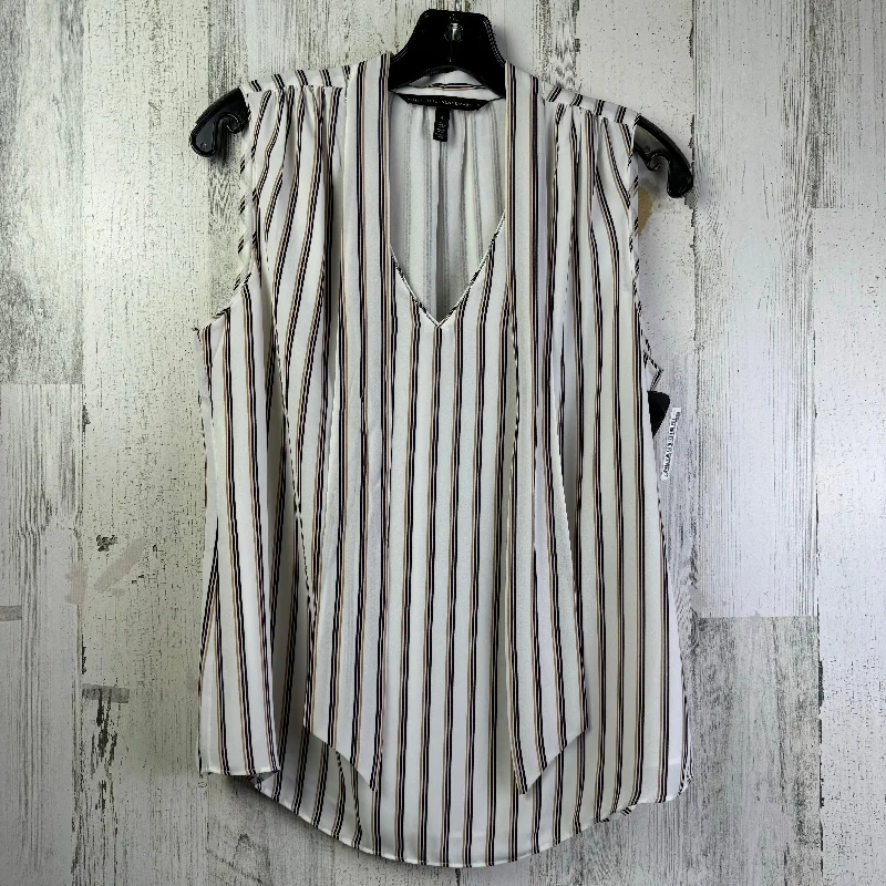 Don’t Miss Out White Blouse Sleeveless White House Black Market, Size S