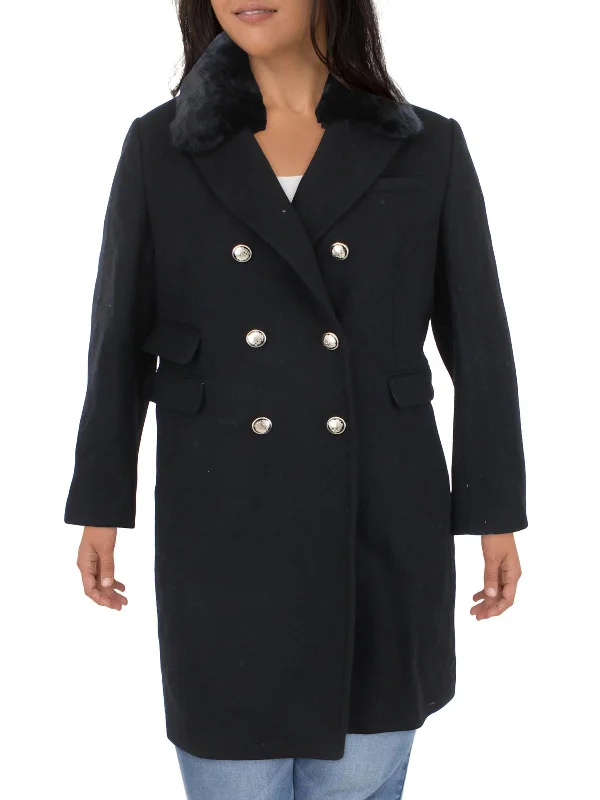 Early Access Womens Warm Long Wool Coat