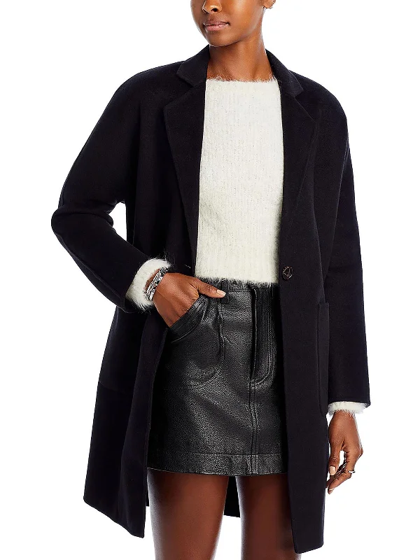 Unmissable Offer Womens Wool Blend Outerwear Wool Coat