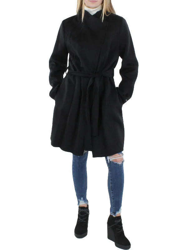 Price Reduction Womens Wool Blend Warm Wool Coat