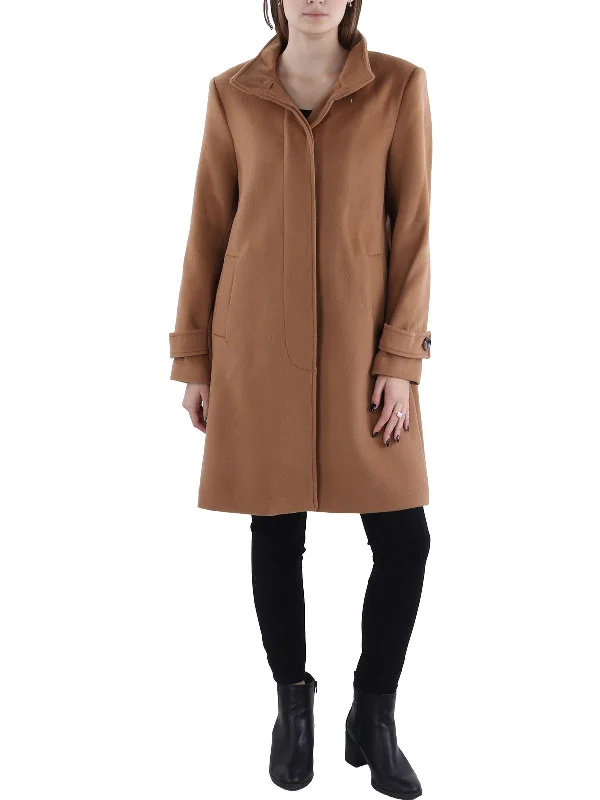 Closeout Womens Wool Cozy Trench Coat