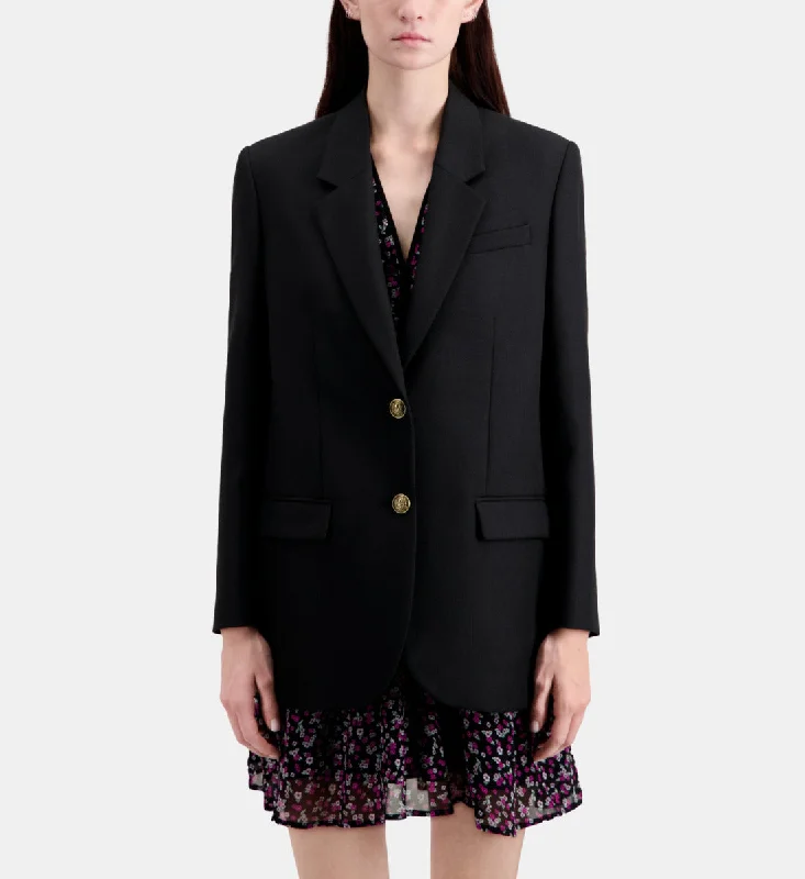 Crazy Deals Wool Blend Blazer