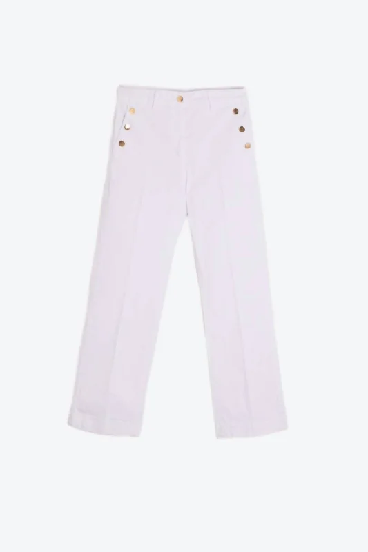 Blowout Deals Amelie Pants In White