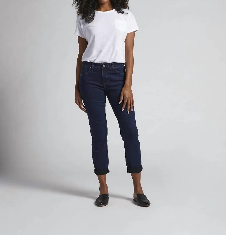 Exclusive Access Carter Girlfriend Jeans In Midnight