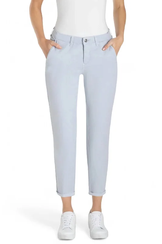 Price Drop Chino Turn Up Pant In Cool Blue