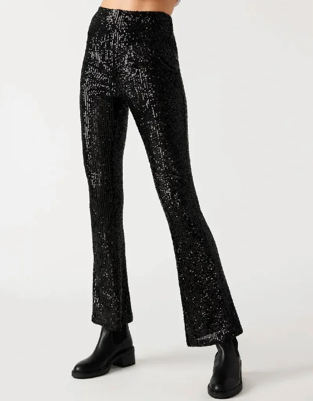 Price Meltdown Citrine Sequin Pant In Black