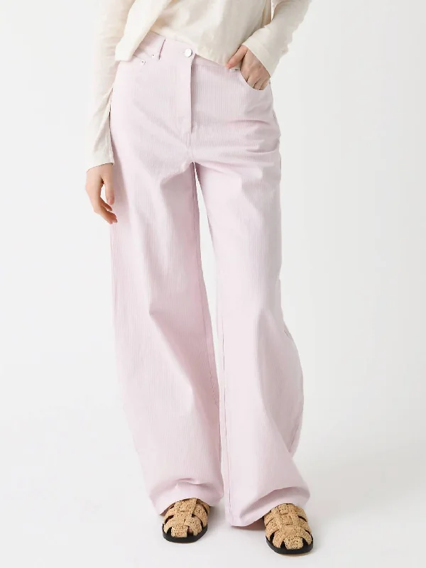 Final Markdown Cocoon Striped Pant In Ballerina Combo