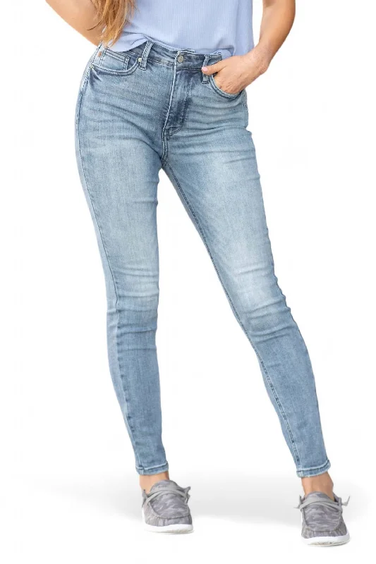 Today Only Control Top Vintage Skinny Jean In Medium Wash