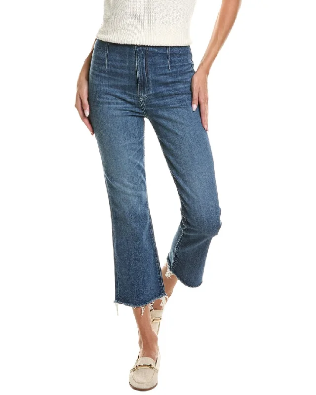 Weekend Special DAZE DENIM Shy Girl Darted High Rise Crop Flare Jean