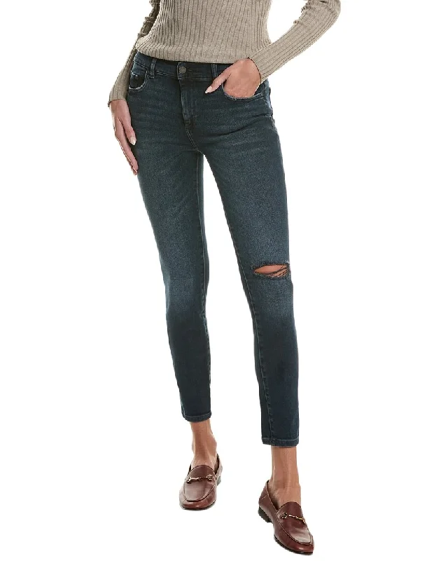 Unbeatable Prices DL1961 Florence Skinny Dark Creek Busted Mid-Rise Instasculpt Ankle Cut Jean