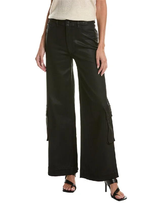 Exclusive Savings DL1961 Hepburn Black Wide Leg Jean