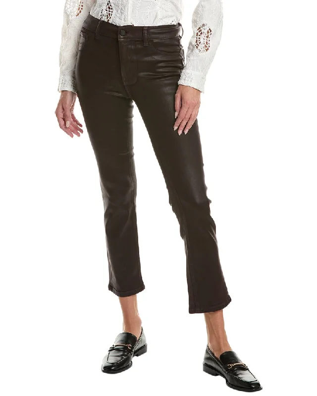Incredible Offers DL1961 Mara Straight Aubergine Mid-Rise Instasculpt Ankle Cut Jean