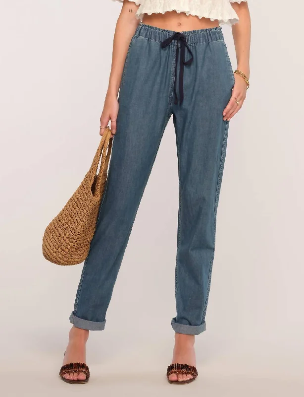 Buy More, Save More Gatsby Straight Leg Pants In Denim