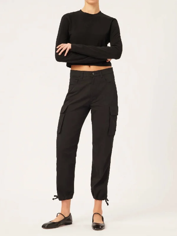 Great Bargains Gwen Jogger Cargo In Black