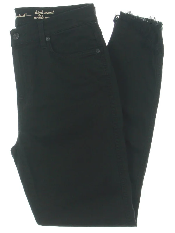 Deal Mania Gwenevere Womens Skinny Denim High-Waist Jeans