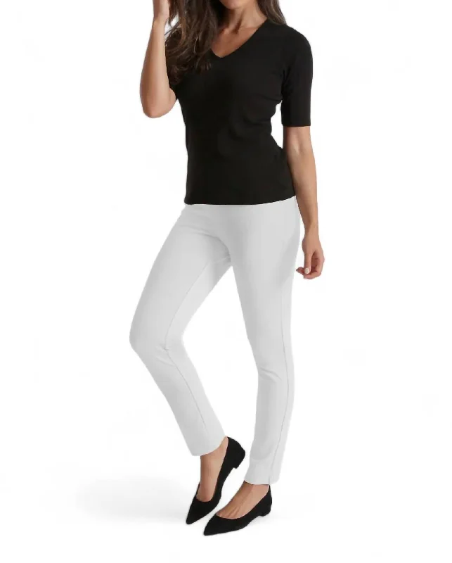 Big Savings Jasmine Slim Pant In White