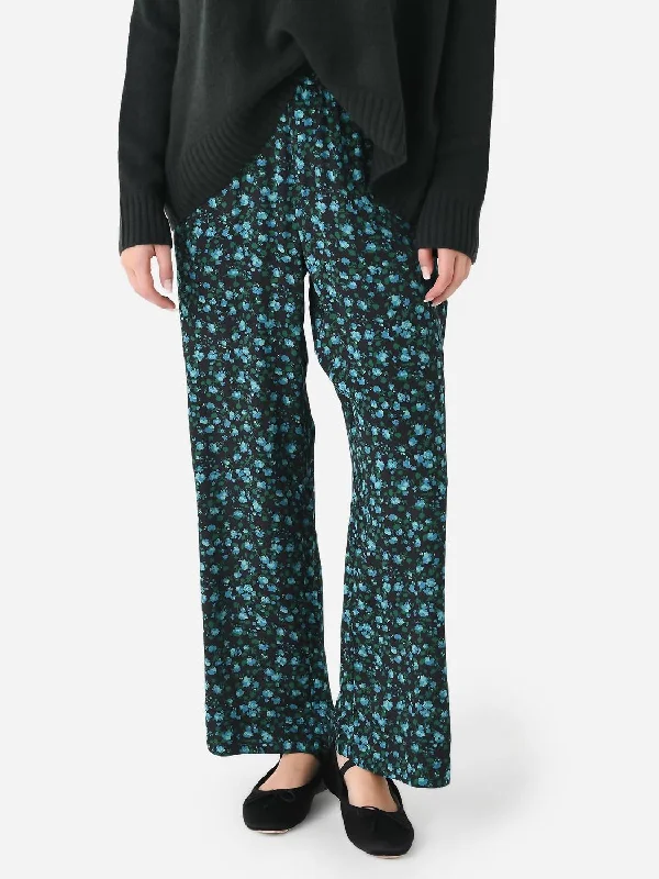 Deal Explosion Leona Pant In Blue Larkspur