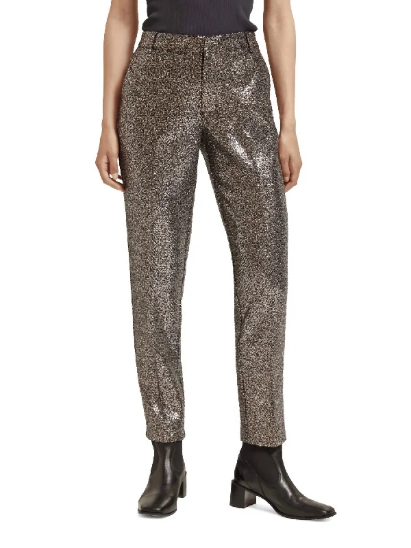 Best Seller Lowry Sequined Slim Pant In Midnight