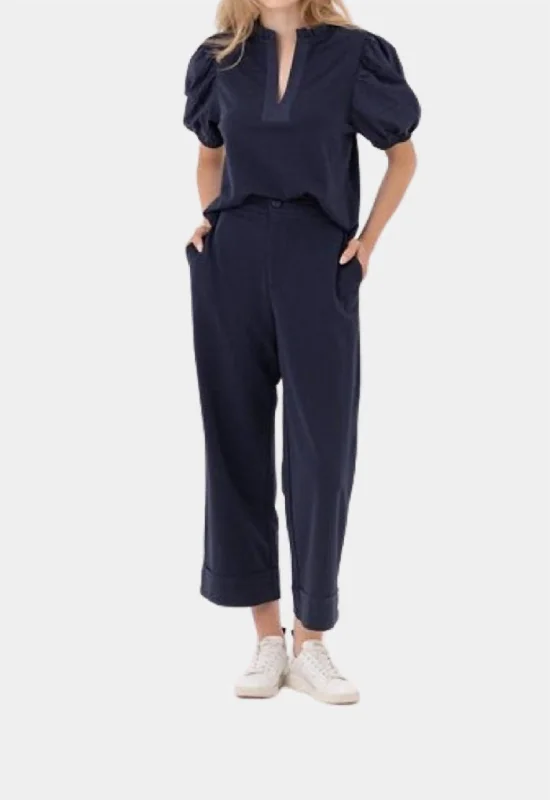 Savings Spectacular Lucia Pants In Navy