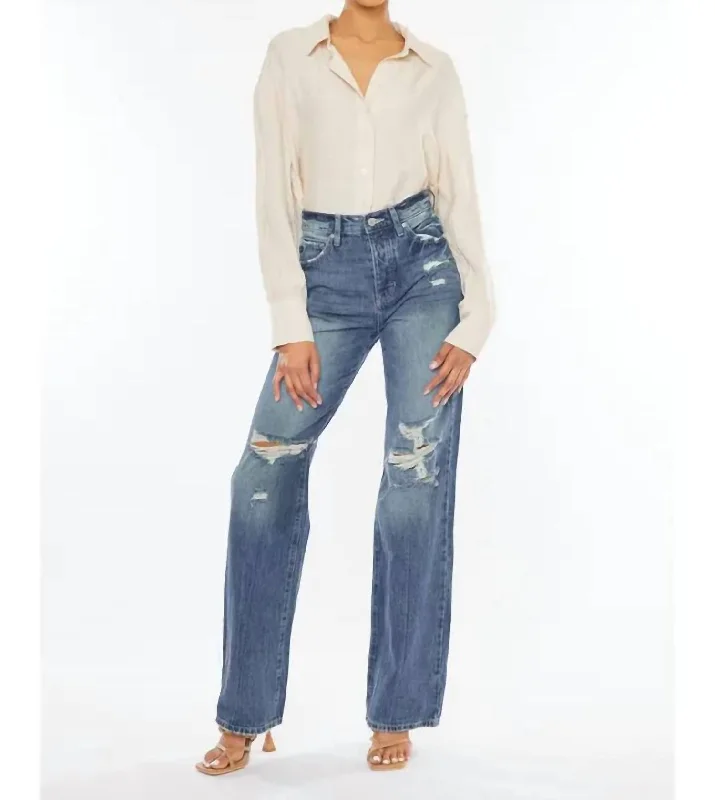 Holiday Sale Lydia High Rise 90's Jean In Denim-Medium Wash