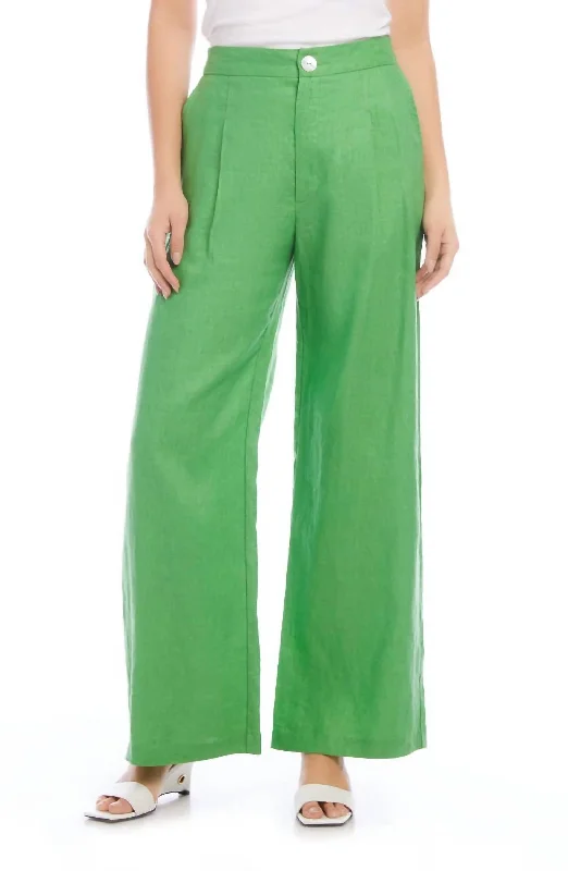 Price Buster Miles Trouser In Jade