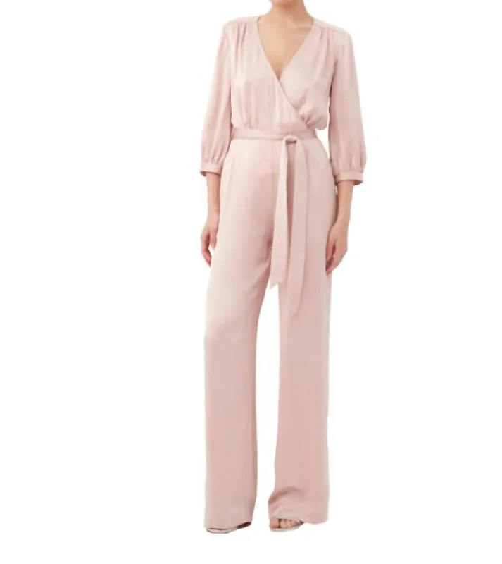 Clearance Items Mineral Jumpsuit In Flawless Beige