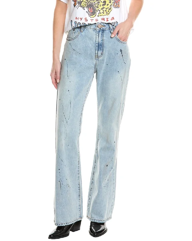 Flash Sale One Teaspoon Charlie Fleetwood Artiste Slim Bootcut Jean