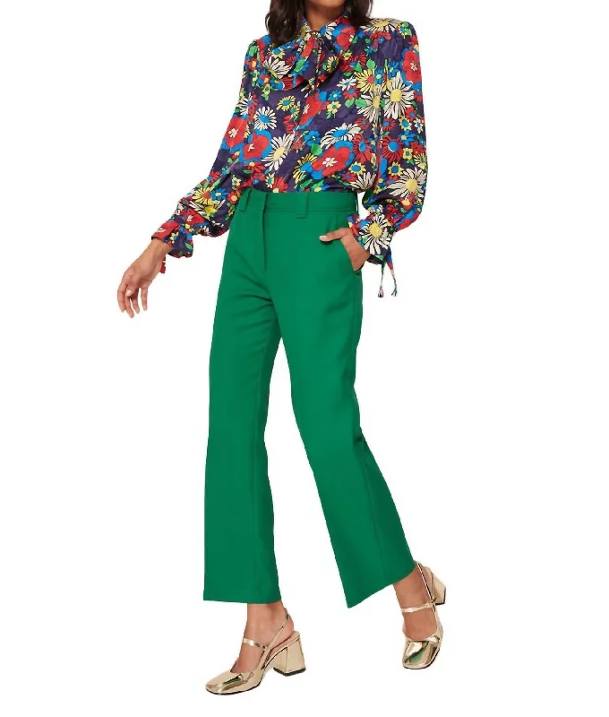 Deep Discounts Persanne Pants In Emeraude