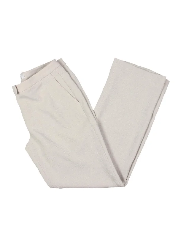Price Cut Petites Womens Mid Rise Office Trouser Pants
