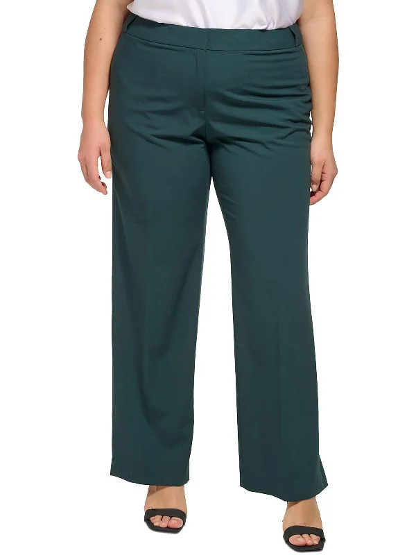 Take Advantage Plus Highline Womens Tapered Leg Formal Dress Pants