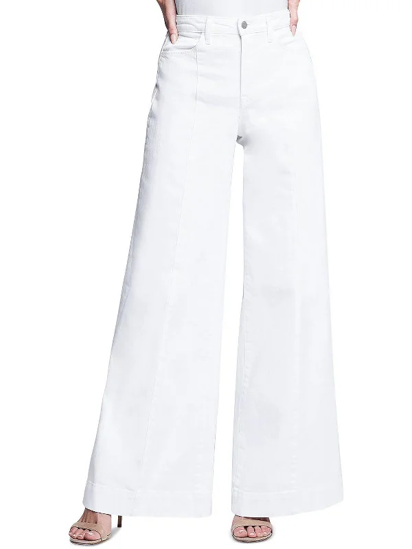Special Promotion Sandy Womens High Rise Trouser Wide Leg Jeans